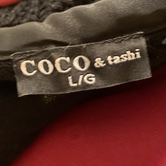 COCO and Tashi Jacket/cardigan mixed with Double Ruffled collar and sash NWOT - Picture 11 of 12